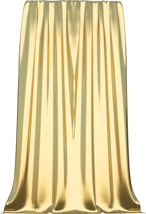 gold curtain